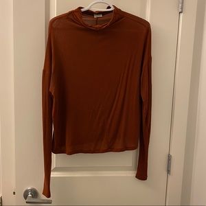 Wilfred mock neck long sleeve